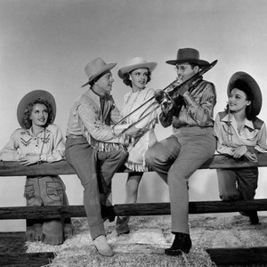 GIRL CRAZY, Mickey Rooney, Judy Garland, Tommy Dorsey, 1943