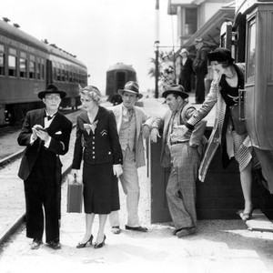 SPEAK EASILY, Buster Keaton, Ruth Selwyn, Jimmy Durante, Edward Brophy, Hedda Hopper, 1932