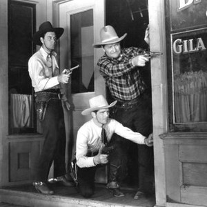 TRAIL RIDERS, Davy Sharpe, John King, Max Terhune, 1942