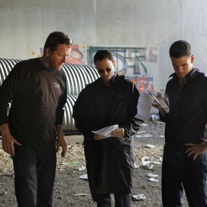 CSI: New York, David von Ancken (L), Gary Sinise (C), Eddie Cahill (R), 'Season 8', 09/23/2011, ©CBS