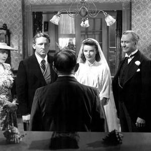 WOMAN OF THE YEAR, Fay Bainter, Spencer Tracy, Katharine Hepburn, Minor Watson, 1942