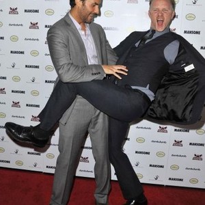 Ben Silverman, Morgan Spurlock at arrivals for MANSOME Premiere, The ArcLight Cinemas, Los Angeles, CA May 9, 2012. Photo By: Dee Cercone/Everett Collection