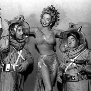 ABBOTT & COSTELLO GO TO MARS, Bud Abbott, Mari Blanchard, Lou Costello [Abbott & Costello], 1953