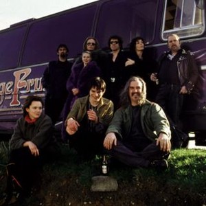 STILL CRAZY, (back) Nail, Bergstrom, Nighy, Rea, Aubrey, Spall, (front) Stirling, Metheson, Connolly, 1998