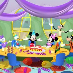 Mickey Mouse Clubhouse, Tony Anselmo (L), Bret Iwan (C), Russi Taylor (R), 'Mickey's Happy Mousekeday', Season 4, Ep. #18, ©DISNEYJUNIOR