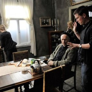 LETTERS TO FATHER JACOB, (aka POSTIA PAPPI JAAKOBILLE), foreground from left: Heikki Nousiainen, director Klaus Haro, on set, 2009. ©Olive Films