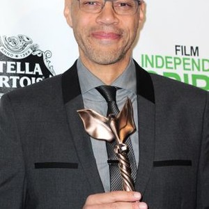 John Ridley (Best Screenplay, 12 YEARS A SLAVE) in the press room for 2014 Film Independent Spirit Awards - PRESS ROOM, Santa Monica Beach, Santa Monica, CA March 1, 2014. Photo By: Gregorio Binuya/Everett Collection