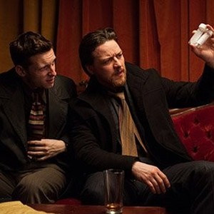 (L-R) Jamie Bell as Ray Lennox and James McAvoy as Bruce Robertson in "Filth."
