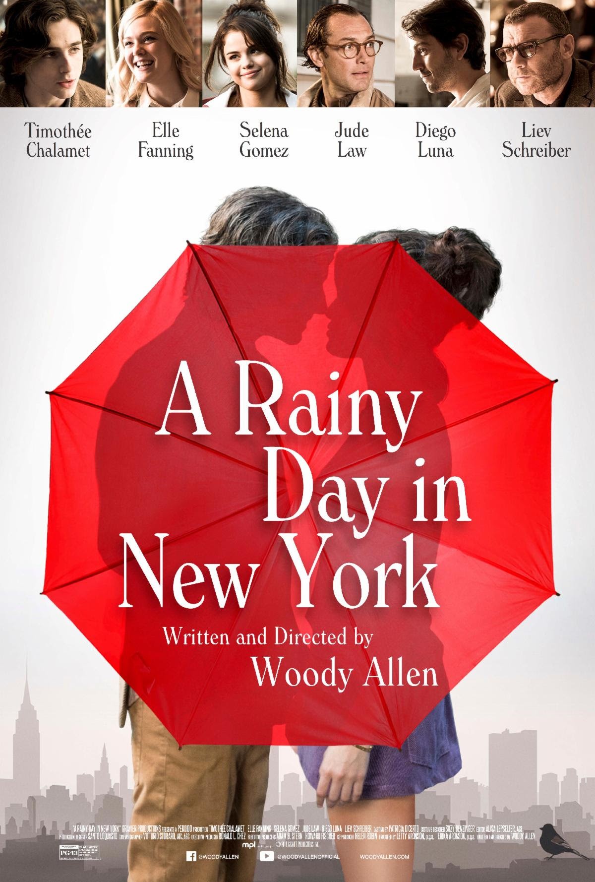 A rainy day in New York