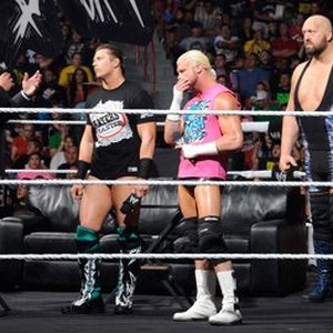 WWF Smackdown, Triple H (L), Paul "Big Show" Wight (R), 'WWE Friday Night SmackDown - August 30, 2013', Season 15, Ep. #35, ©SYFY