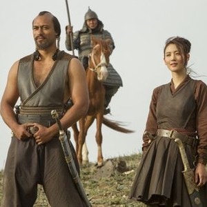 Marco Polo, Uli Latukefu (L), Claudia Kim (R), 'The Scholar's Pen', Season 1, Ep. #7, 12/12/2014, ©NETFLIX