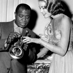 HIGH SOCIETY, Louis Armstrong, Grace Kelly, 1956, trumpet