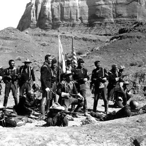 FORT APACHE, George O'Brien, Pedro Armendariz, Henry Fonda, Dick Foran, John Wayne, Ward Bond, Victor McLaglen, 1948