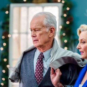 CHARMING CHRISTMAS, from left, Bruce Gray, Catherine McNally, 2015, ph: Brooke Palmer, © Hallmark Channel