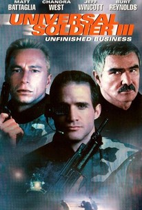 Poster for Universal Soldier III: Unfinished Business