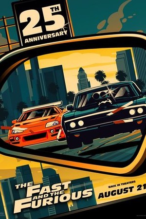 The Fast and the Furious poster