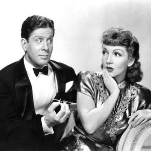 THE PALM BEACH STORY, Rudy Vallee, Claudette Colbert, 1942
