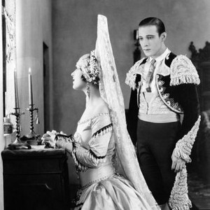 A SAINTED DEVIL, from left: Dagmar Godowsky, Rudolph Valentino, 1924