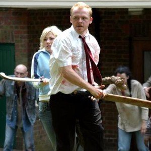 SHAUN OF THE DEAD, Kate Ashfield, Simon Pegg, 2004, (c) Rogue Pictures