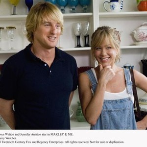 Owen Wilson and Jennifer Aniston in "Marley and Me"