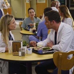 Grey's Anatomy, Jessica Capshaw (L), Justin Chambers (R), 'You're Gonna Need Someone on Your Side', Season 12, Ep. #21, 04/28/2016, ©ABC