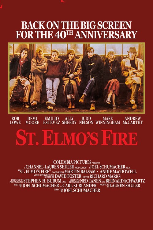St. Elmo's Fire poster