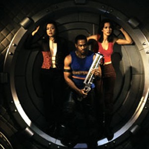 (l to r): Melyssa Ade, Derwin Jordan and Lexa Doig star in New Line Cinema's, JASON X. photo 18