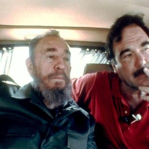COMANDANTE, Fidel Castro, director Oliver Stone, on set, 2003. ©Mikado