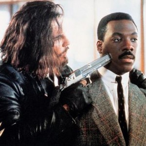 ANOTHER 48 HRS., from left: Andrew Divoff, Eddie Murphy 1990. ©Paramount Pictures