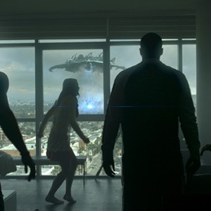 A scene from the film "Skyline."