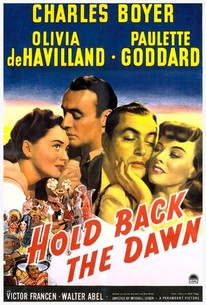 Hold Back the Dawn poster