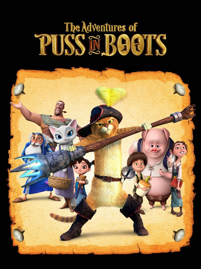 puss in boots dvd cover