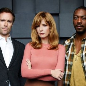 Ditch Davey, Kelly Reilly and David Ajala (from left)
