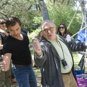 BELLAMY, from left: Clovis Cornillac, director Claude Chabrol, on set, 2009. ©TFM Distribution