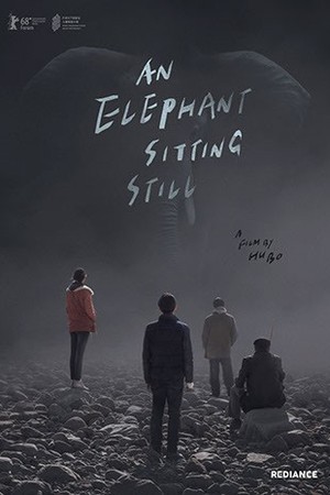 An Elephant Sitting Still poster