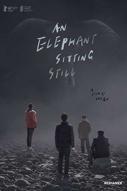 An Elephant Sitting Still poster