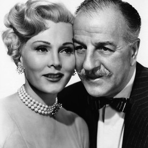 WE'RE NOT MARRIED!, from left, Zsa Zsa Gabor, Louis Calhern, 1952, ©20th Century Fox, TM & Copyright,