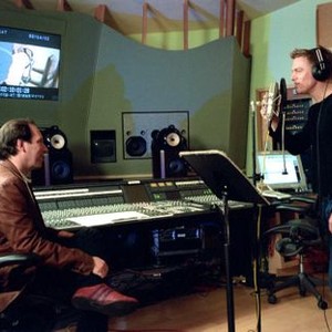 SPIRIT: STALLION OF THE CIMARRON, Hans Zimmer, Bryan Adams recording songs for film, 2002 (c) Dreamworks