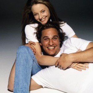 CONTACT, Jodie Foster (top), Matthew McConaughey, 1997, © Warner Brothers