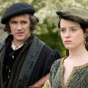 Mark Rylance and Claire Foy