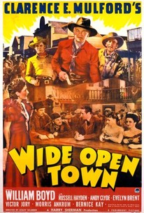 Poster for Wide Open Town