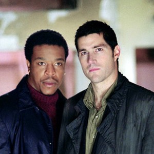 Russell Hornsby (left) and Matthew Fox