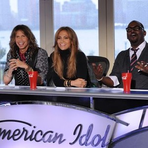 American Idol, Jennifer Lopez, Randy Jackson, Steven Tyler, Season 10, 1/19/2011, ©FOX