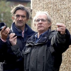IT'S A FREE WORLD..., director Ken Loach (right), on set, 2007. ©IFC Films