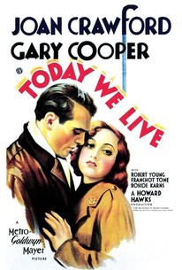 Today We Live poster