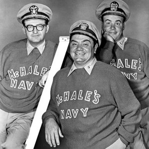 MCHALE'S NAVY, Joe Flynn, Ernest Borgnine, Tim Conway, 1964