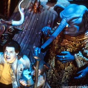 Stu (BRENDAN FRASER) is held captive by some of the unusual residents of Downtown.