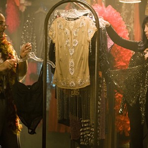 (L-R) Stanley Tucci as Sean and Cher as Tess in "Burlesque."
