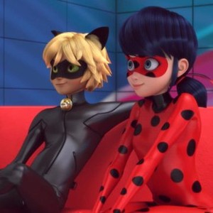 Noirs with chat ladybug flirting Adrien Agreste