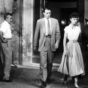 ROMAN HOLIDAY, Gregory Peck, Audrey Hepburn, driector William Wyler, 1953